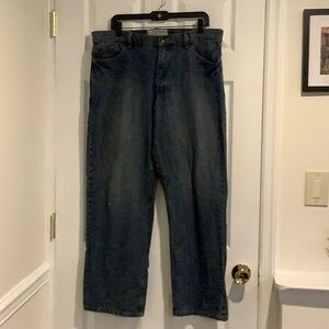 NWT Timberland Men’s Medium Wash Workwear Gorpcore Cabincore Denim Jeans 34